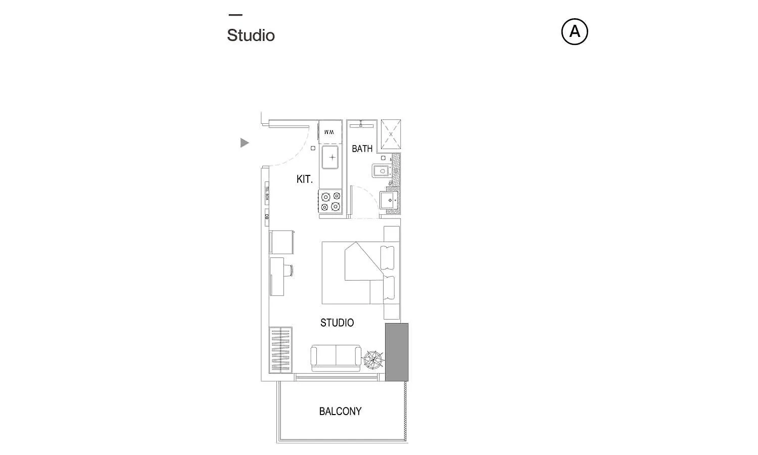 Chic Studio In Jvc Sleeps 2 With Balcony And Pool Dubai 0*,  Forenede Arabiske Emirater